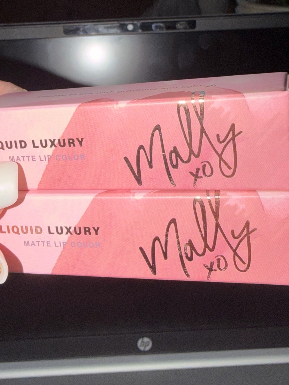 Mally Beauty Liquid Luxury Matte Lip Color - Pink Coral Duo